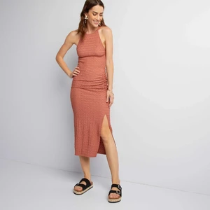 jupe-midi-en-maille-gaufree-stretch-marron-chs78_2_zc1.webp