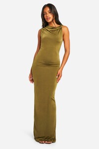 female-khaki-cowl-neck-twist-detail-slinky-maxi-dress.jpg