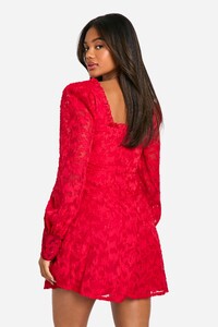 female-red-textured-corset-milkmaid-mini-dress.jpg