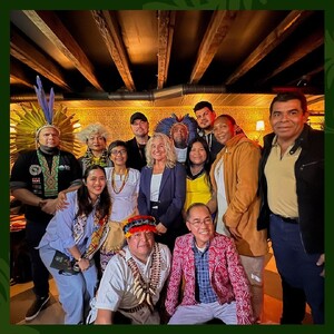 During New York Climate Week, we met with @leonardodicaprio and his organization, @rewild to explore ways to collaborate. We share the belief that Indigenous Peoples, Local Communities and nature are the most effective solutions to the.jpg