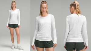 Swiftly Tech Long-Sleeve Shirt 2.0 Hip Length (White) LW3DFKS_012826_1.jpg