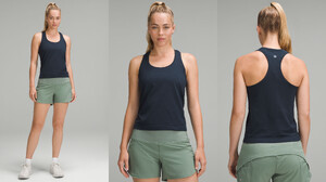 Swiftly Tech Racerback Tank Top 2.0 Waist Length (True Navy) LW1EM6S_032664_1.jpg