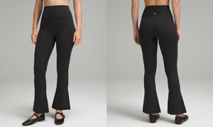lululemon Align™ Mini-Flare Pant Short (Black) LW5GIQS_0001_2.jpg