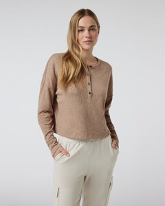 Long Sleeve Sunrise Oversize Henley (Goldenrod) VW2001GDR_FA24_W_ECOMM_TOPS_FRONT_5.jpg