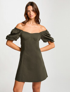 robe-courte-ajustee-col-bardot-vert-fonce-femme-vue5-32536301012290601.jpg