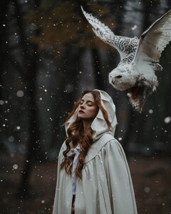 Working with snow owl was a dream coming true   It was pretty cold and I always try to do it as faster as possible. I did a this shoot with 135 mm f 2.0 lens, my favorite when it comes to portraits. Model was  (5).jpg