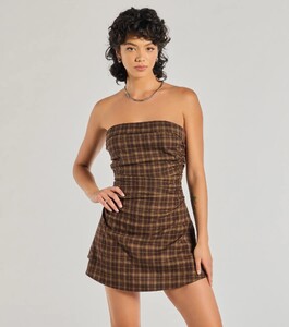 05102-5980_1_BROWN_CuteInPlaidStraplessPlaidALineMiniDress_1594x1800_crop_center.jpeg