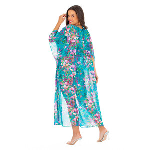 Dagmara - Lavel - Luna S N23 Long beach cover-up with flowers, bea facturer LAVEL 2024 (13).jpg