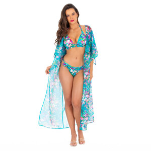 Dagmara - Lavel - Luna S N23 Long beach cover-up with flowers, bea ufacturer LAVEL 2024 (1).jpg