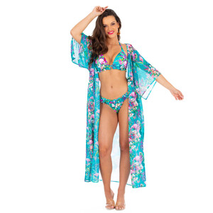 Dagmara - Lavel - Luna S N23 Long beach cover-up with flowers, bea ufacturer LAVEL 2024 (7).jpg