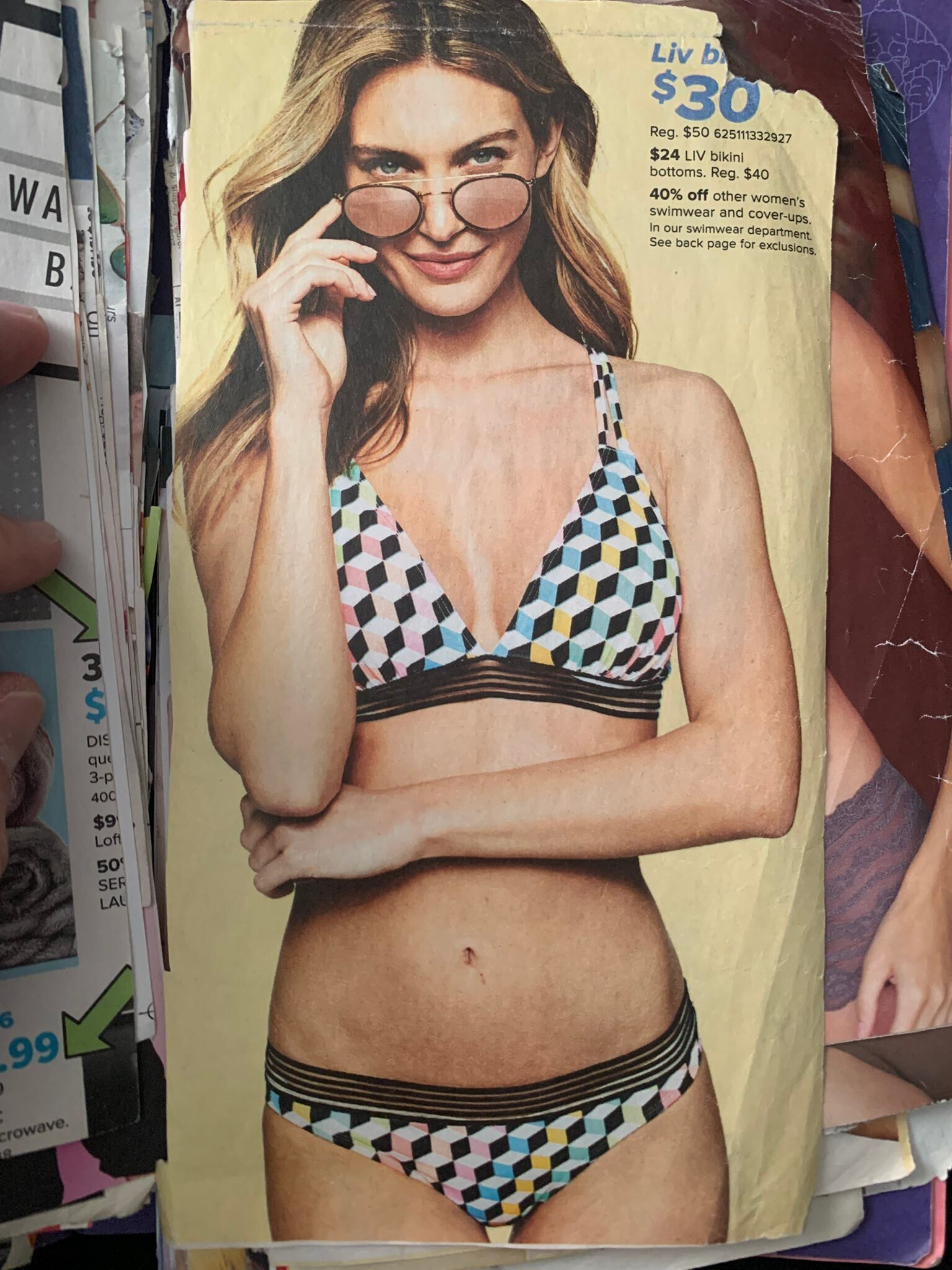 That Young Blonde Woman was so Popular