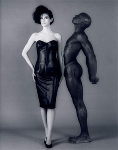 Jill Chapman and Ken Moody, Italian Vogue, 1983.png