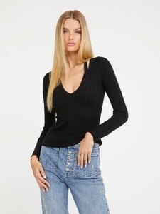 KrP  - Guess_V neck viscose blend sweater Women-4b - W3BR30Z2V42-JBLK.jpg