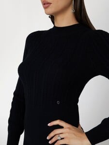 FValenti - Guess_Cable knit sweater mini dress Women-5 - W4BK08Z2V42-JBLK-ALT3.jpg