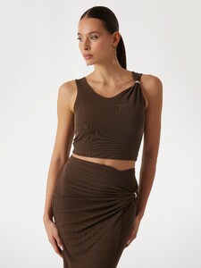 FValenti - Guess_Cropped sleeveless top Women-5 - W5GP22KAQL2-G1T7-ALT3.jpg