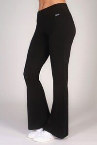 Kianna - PineappleUK_women-black-flare-jersey-trousers-01.jpg