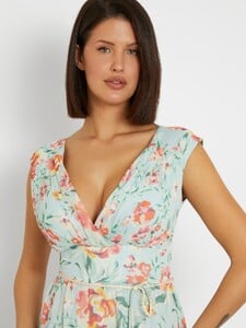 LizaMakhu - Guess_Floral print long dress Women-5 - W3GK60WDW82-P7NG-ALT3.jpg