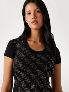 LizaMakhu - Guess_Rhinestones 4G logo t-shirt Women-6 - W3BI53J1314-JBLK-ALT3.jpg