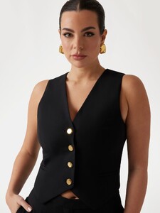 NMirada - Guess - Guess - Marciano wool-blend vest …-4-5GGN067294A-JBLK-ALT3.jpg