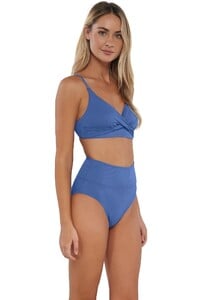 JessT - Sunsets - Harbor Blue Sandbar Rib Hannah High Waist _16 - Quarter pose #1 of Jessica_Sunsets Harbor Blue Sandbar Rib Hannah High Waist Bottom w match Bikini Top.jpg