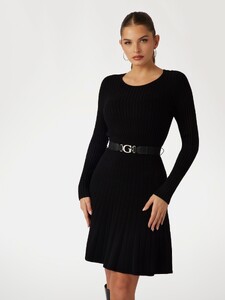SeylaZ - Guess '25_Fit and flare mini sweater dress-4_W2BK29Z2YJ2-JBLK-ALT1.jpg