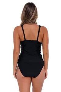 TMorland - Sunsets - Black Elsie Tankini  Supportive Crossover T_10 - 738-blck-30b-blck-tankini-full-back-wear00-11.jpg