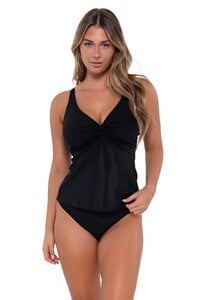 TMorland - Sunsets - Black Forever Tankini with Relaxed Fit  Twi_9 - 77-blck-30b-blck-tankini-full-front-wear00-11.jpg