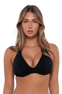 TMorland - Sunsets - Black Muse Halter  Womens Underwire Bikini_10 - 51-blck_bikini-top-front-wear00-11.jpg