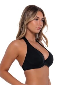 TMorland - Sunsets - Black Muse Halter  Womens Underwire Bikini_10 - 51-blck_bikini-top-quarter-wear00-13.jpg