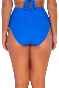TMorland - Sunsets - Electric Blue Hannah High Waist  Foldover B_16 - 33b-elebl-bikini-bottom-back-wear00-11.jpg