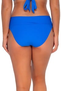 TMorland - Sunsets - Electric Blue Hannah High Waist  Foldover B_16 - 33b-elebl-bikini-bottom-back-wear10-11.jpg