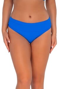 TMorland - Sunsets - Electric Blue Hannah High Waist  Foldover B_16 - 33b-elebl-bikini-bottom-front-wear10-11.jpg