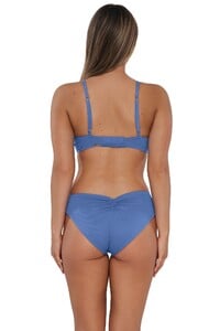 TMorland - Sunsets - Harbor Blue Sandbar Rib Alana revers Hip_14 - Back pose #1 of Taylor_Sunsets Harbor Blue Sandbar Rib Alana revers Hipster Bottom w match Bikini Top.jpg
