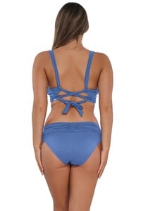 TMorland - Sunsets - Harbor Blue Sandbar Rib Elsie Top HighCons_11 - Back pose #1 of Taylor_Sunsets Harbor Blue Sandbar Rib Elsie Top w.jpg