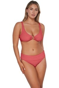 TMorland - Sunsets - Hibiscus Tea Hannah High Waist Foldover Biki_13 - 33b-hibis-bikini-full-front-wear10-taylor01_9.jpg