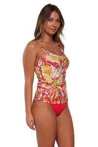 TMorland - Sunsets - Island Escape Taylor Tankini Swimwear with_9 - Quarter pose #2 of Taylor_Sunsets Island Escape Taylor Tankini Top.jpg