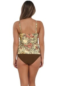 TMorland - Sunsets - Island Spice Taylor Tankini Swimwear with B_10 - Back pose #1 of Taylor_Sunsets Island Spice Taylor Tankini Top.jpg