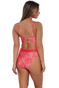 TMorland - Sunsets - Majorca Annie High Waist Mesh Band Bikini B_10 - Oblique pose #1 of Taylor_Sunsets Majorca Annie High Waist Bottom w.jpg