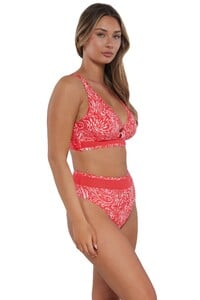 TMorland - Sunsets - Majorca Annie High Waist Mesh Band Bikini B_10 - Quarter pose #1 of Taylor_Sunsets Majorca Annie High Waist Bottom w.jpg
