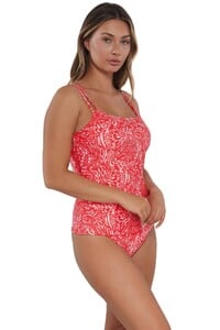 TMorland - Sunsets - Majorca Taylor Tankini Swimwear with Built_10 - Quarter pose #1 of Taylor_Sunsets Majorca Taylor Tankini Top w.jpg