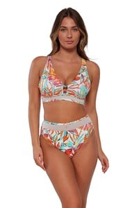 TMorland - Sunsets - Palms Serenade Sandbar Rib Danica Supportiv_14 - Active front pose #1 of Taylor_Sunsets Palms Serenade Sandbar Rib Danica Top w.jpg