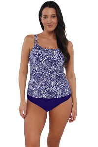 NKugel - Sunsets - Marina Taylor Tankini Swimwear with Builti_10 - Front pose #1_Sunsets Marina Taylor Tankini Top w.jpg