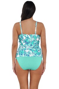 NKugel - Sunsets - Sea Breeze Sandbar Rib Taylor Tankini Swimw_9 - Back pose #1_Sunsets Sea Breeze Sandbar Rib Taylor Tankini Top w.jpg
