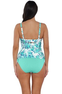 NKugel - Sunsets - Sea Breeze Sandbar Rib Zuri VWire Tankini_11 - Back pose #1_Sunsets Sea Breeze Sandbar Rib Zuri V-Wire Tankini Top w.jpg