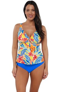 NKugel - Sunsets - Suncatcher Forever Tankini Relaxed Fit  Tw_9 - Front pose #1_Sunsets Suncatcher Forever Tankini Top.jpg