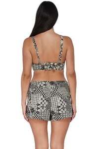 NKugel - Sunsets - Venice Seagrass Texture Laguna Swim Short _12 - Back pose #1_Venice Seagrass (2).jpg