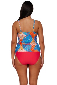 NKugel - Sunsets - Zesty Tropicana Taylor Tankini Swimwear wit_11 - Back pose #1_Sunsets Zesty Tropicana Taylor Tankini Top w.jpg