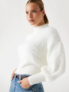 LilouEA - Guess Crew neck fuzzy yarn sweater Women-5_W4BR25Z3BH0-G012-ALT3.jpg