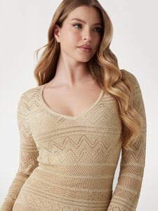 LilouEA - Guess_Bodycon openwork mini dress Women-4 - W5GK48Z3E22-GLDL-ALT3.jpg