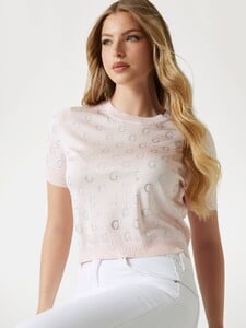 LilouEA - Guess_Cropped rhinestone logo sweater Women-6 - W5GR05Z3D60-A60W-ALT3.jpg